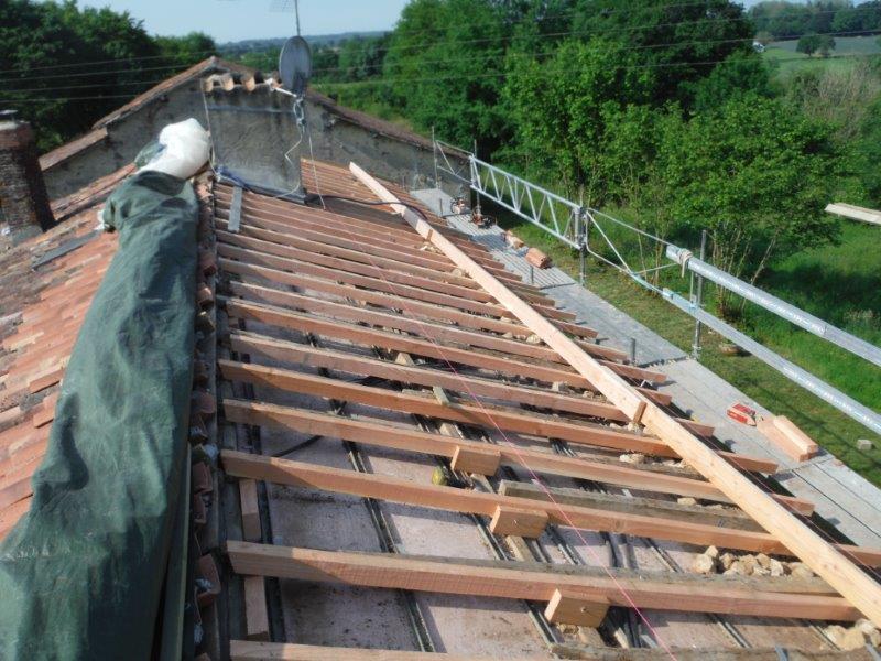 Restauration d'une ferme à Vausseroux (79)